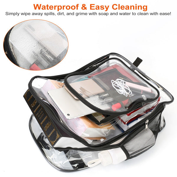 Large Transparent School Bag