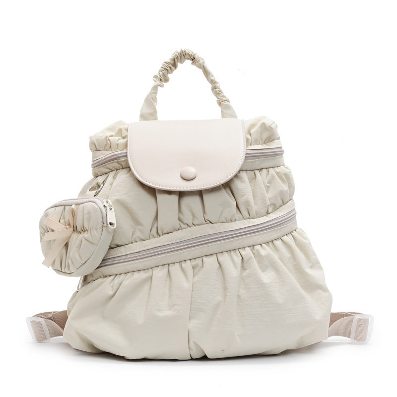 Shoulder Fashion Pleated Handbag