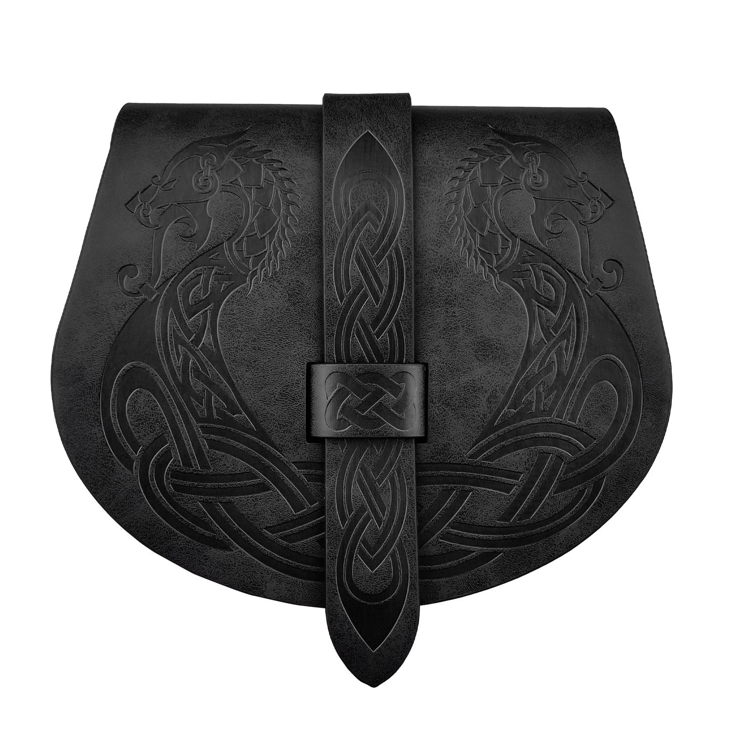 Retro Medieval Boat Pattern Saddle Bag