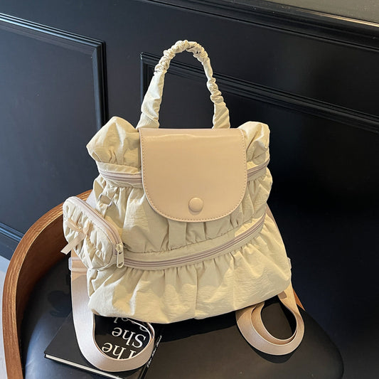 Shoulder Fashion Pleated Handbag