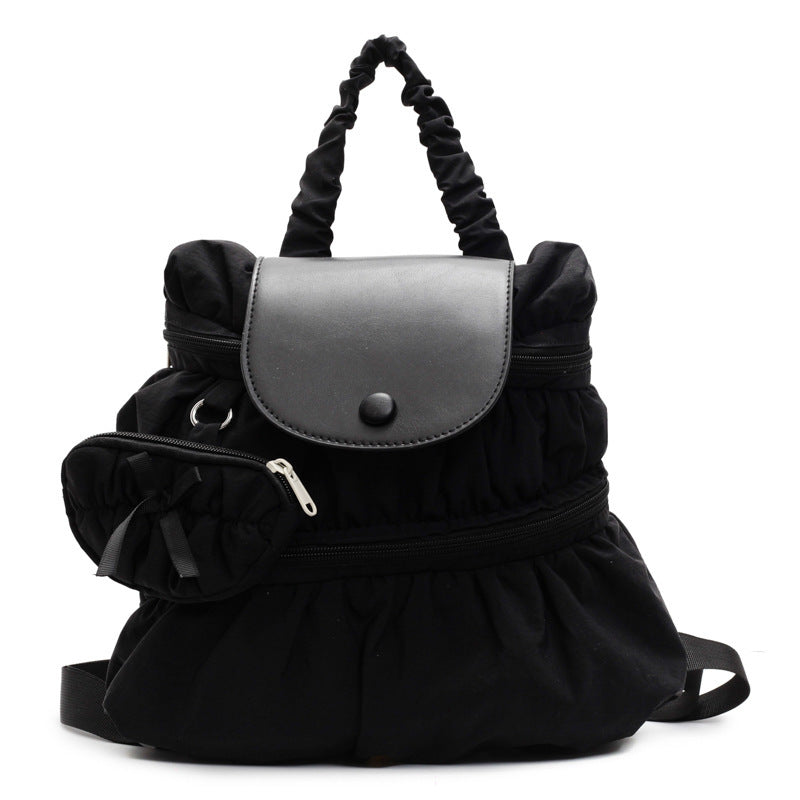 Shoulder Fashion Pleated Handbag